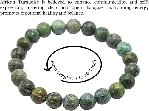 Miniatura 300 de Amazing Gemstone Crystal Bracelet for Women Men's Gifts - Protection Healing Crystal Bracelet - 8mm Gemstone Beaded Stretchable Bracelet Pulseras