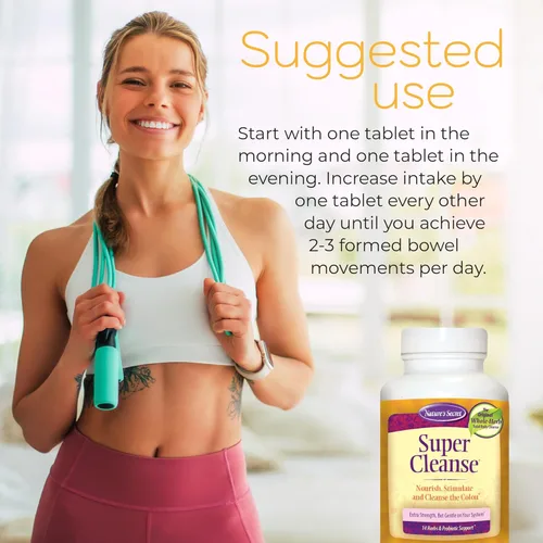 Miniatura 4 de Nature's Secret - Super Cleanse, 200 comprimidos