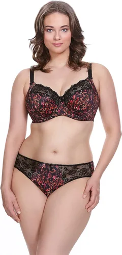 Miniatura 3 de Elomi Women's Morgan Banded Bra Comfort & Support. Three-Section Cup, Side Frame, Stretch Lace. DD+ Bras
