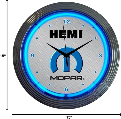 Miniatura 2 de Reloj de neón Mopar Hemi