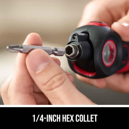 Miniatura 10 de SKIL - Destornillador recargable Twist 2.0 de 4 V con cabeza giratoria, ajuste de torque, cable de carga USB-C y juego de 2 brocas - SD5619-01