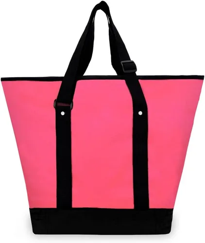 Miniatura 4 de Bolsa de compra, de Everest, RosadoNegro), 1002DLX-HPKBK