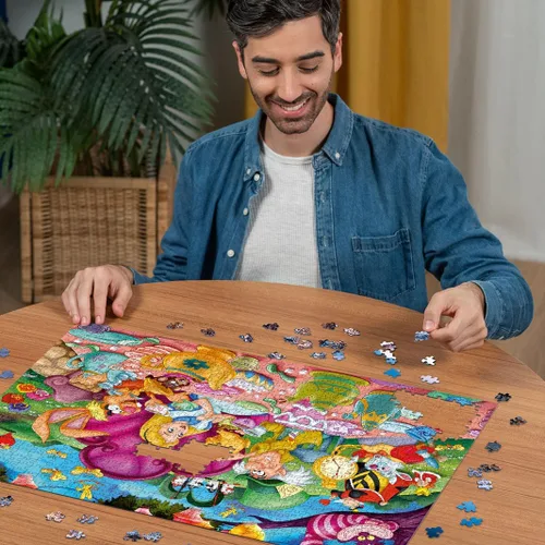Miniatura 3 de Ravensburger Disney 12000109 - Rompecabezas de 1000 piezas para adultos, edición coleccionista, Alicia en el país de las maravillas, 12000109
