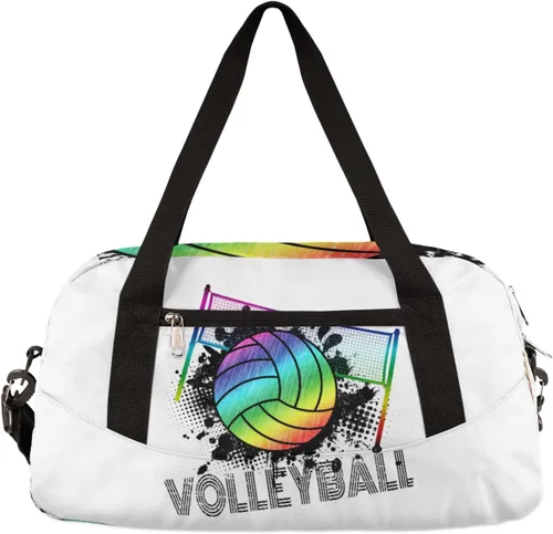 Bolsa de gimnasio para mujeres y hombres, pequeña bolsa de lona para deportes, gimnasios, yoga, escapada de fin de semana, bolsa de viaje durante la