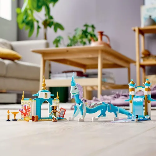 Miniatura 7 de LEGO Disney Raya y Sisu Dragon 43184; un juguete único y kit de construcción; lo mejor para niños a los que les gustan las historias con dragones