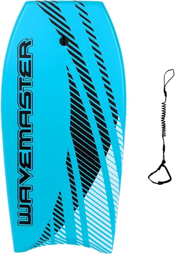 Miniatura 7 de Bodyboard Ultimate Wavemaster Pro de 44 pulgadas, núcleo de súper EPS con correa de muñeca de calidad profesional Verde