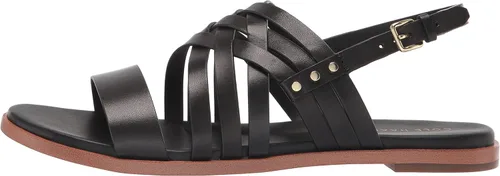 Miniatura 8 de Cole Haan Sandalias planas Francie para mujer, Wr Marine Blue - Gamuza acolchada