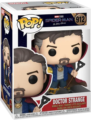 Funko POP Marvel: Spider-Man: No Way Home - Doctor Strange, multicolor, talla única, 56828