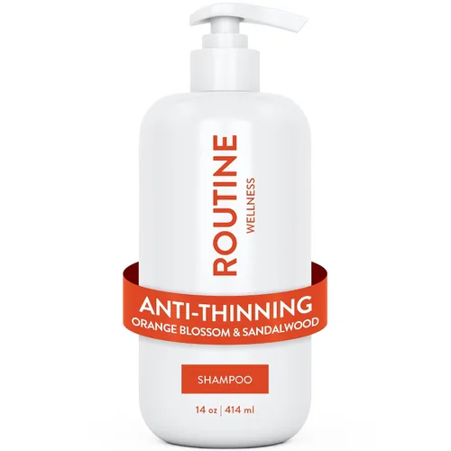 Miniatura 12 de Routine Wellness Champú voluminizador antiadelgazante para adelgazar el cabello y la pérdida de cabello – Aumenta tu confianza con bloqueadores
