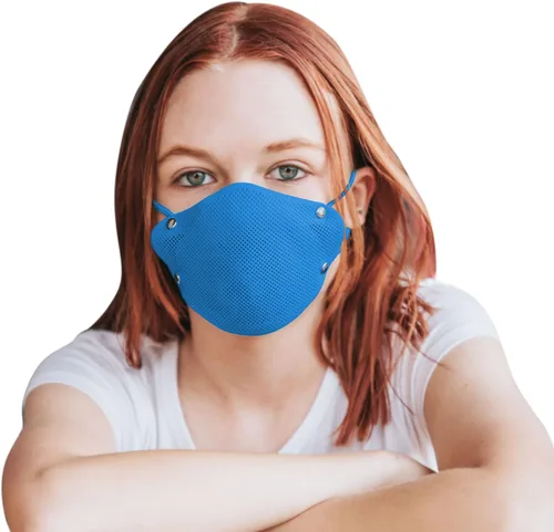 Miniatura 27 de GATA Silicone Seal Face Mask Covering With Filters