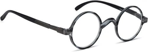Miniatura 20 de BLUELESS Gafas redondas vintage Professor Readers (negro)