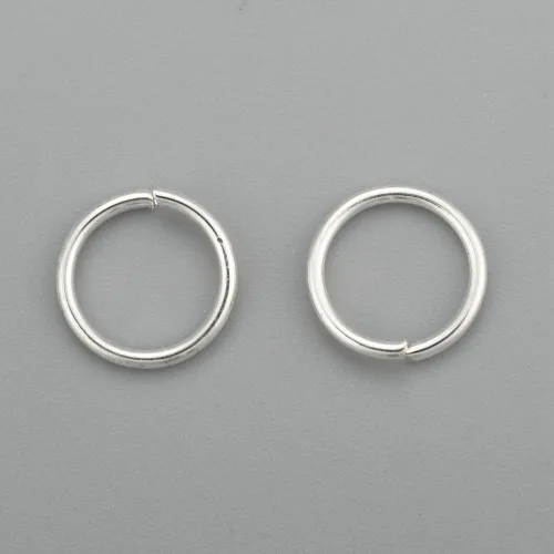 Miniatura 62 de HDSupplies 100 piezas - 4mm de argollas de acero inoxidable 304 de tono negro - Calibre 22 (espesor de 0.6mm)