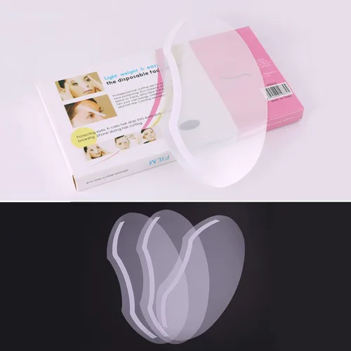 Miniatura 4 de 50 protectores faciales de ducha, protector facial desechable transparente para ducha, corte de pelo, laca para el cabello y extensiones