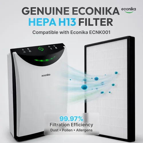Miniatura 8 de Humidificador 4 en 1 y purificador de aire en una habitación grande, purificador de aire HEPA Combo con luz UV, limpiador de habitación grande