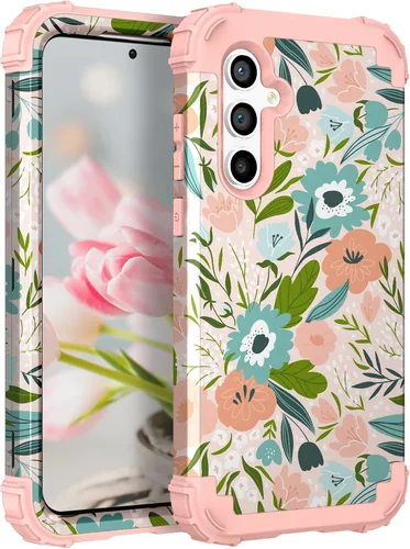 Miniatura 47 de Hocase Funda para Galaxy S20 FE 5G, Protección resistente a prueba de golpes, goma de silicona suave + parachoques de plástico duro, funda