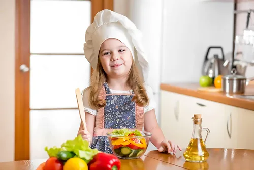Miniatura 5 de CRB Fashion Delantal infantil para cocinar y hornear Para niños pequeños, niñas, preciosos delantales de chef de cocina