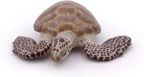 Miniatura 6 de Papo - Figura realista de tortuga marina boba - A partir de 3 años - Colección de vida marina - Animales marinos educativos - Juguete de idea