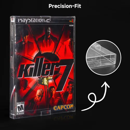 Miniatura 5 de Paquete de 15 fundas protectoras de videojuegos Funda protectora para Gamecube, Xbox, PS2, Wii U y DVD Material PET Transparente Fuerte