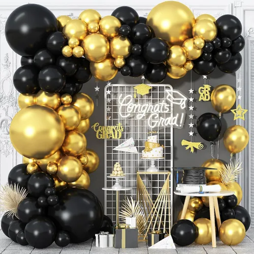 Miniatura 14 de Kit de guirnalda de globos azul rey y amarillo, kit de arco de globos azul rey y amarillo de 100 piezas con globos de diferentes tamaños de Azul