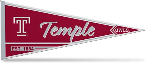 Miniatura 61 de Rico Industries NCAA Banderín Clásico de Fieltro para Decoración de Pared de 12" x 30" - Ideal para Decoración del Hogar/Dormitorio/Cueva de Hombre