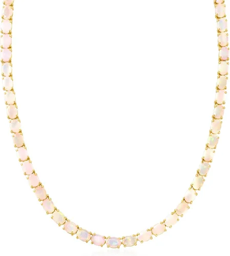 Miniatura 14 de Ross-Simons Gemstone Tennis Necklace in Sterling Silver
