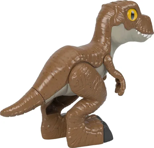 Miniatura 5 de Jurassic World Fisher-Price Imaginext Camp Cretaceous T.rex XL, figura de dinosaurio extragrande para niños preescolares de 3 a 8 años