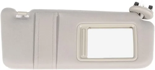 Miniatura 14 de SCITOO Visera solar del lado del conductor izquierdo para Toyota Camry 2006 2007 2008 2009 2010 2011 (con techo solar, con espejo, sin luz), gris