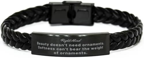 Beauty Power - Pulsera para mujer, hija, amigos | Mentalidad de belleza, citas de belleza, aumento de la autoestima, confianza en tu belleza,