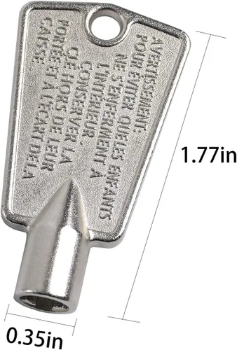 Miniatura 2 de 216702900 Juego de llaves de puerta de congelador para Frigidaire, Kenmore, GE - Reemplaza AP2113733, AP4071414, AP4301346, PS1991481