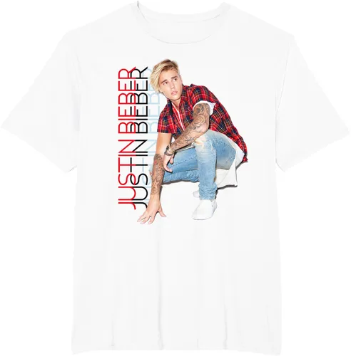Miniatura 5 de Justin Bieber Camiseta oficial de pie alto, Blanco