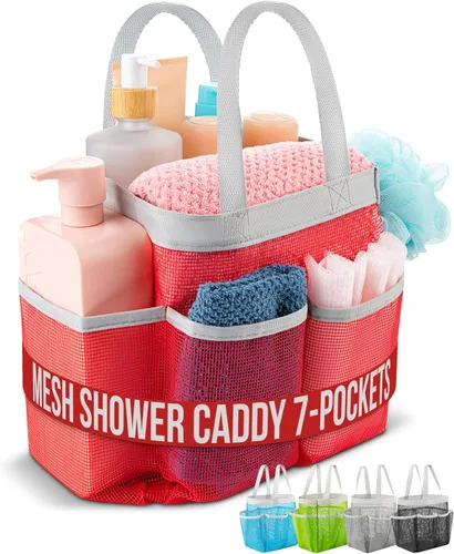 Miniatura 13 de Handy Laundry Cortina de ducha organizadora de baño -9 bolsillos- Perfecto para organizar el baño en casa, tus artículos de tocador y juguetes