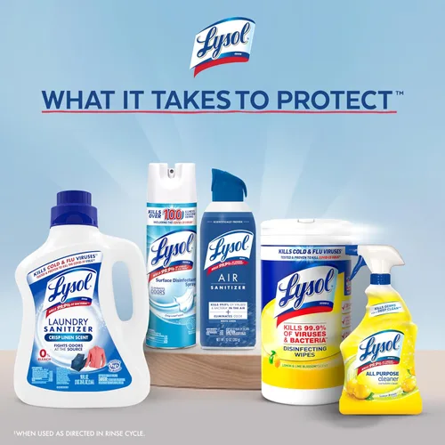 Miniatura 7 de Lysol Aditivo desinfectante para ropa con olores persistentes, líquido desinfectante para ropa de gimnasio y ropa deportiva, 0% lejía, elimina