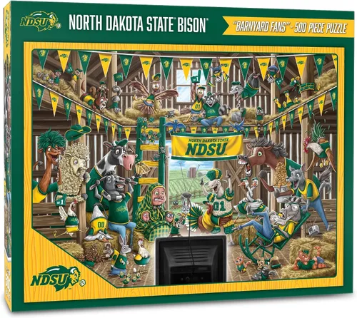Miniatura 27 de YouTheFan NCAA Barnyard Fans - Rompecabezas de 500 piezas