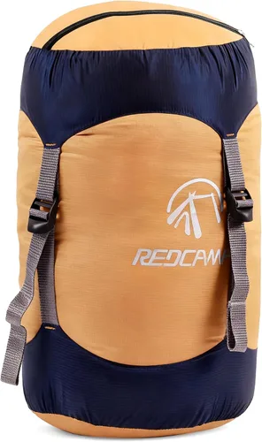 Miniatura 9 de REDCAMP - Saco de compresión de nailon, 10L/17L/27L/40L, bolsa de dormir ligera, ideal para mochileros, senderismo y campamento, azul/amarillo/verde