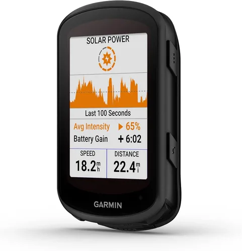 Miniatura 2 de Garmin Edge 840 Solar, Computadora de Ciclismo GPS con Carga Solar, Pantalla Táctil y Botones, Entrenamiento Adaptativo Específico, Navegación