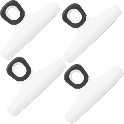 Miniatura 23 de COOK WITH COLOR Clips para alimentos – Clips anchos y resistentes, clips grandes para bolsas para almacenamiento de alimentos con agarre hermético