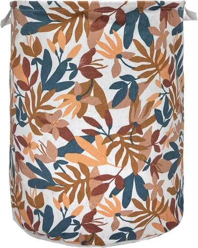 Miniatura 15 de Merdes - Cesta plegable impermeable de 19.7 pulgadas, cesta de ropa sucia, organizador de almacenamiento de lino para colección de juguetes