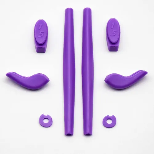 Miniatura 4 de BluePurple CompatibleReplacement Silicone Leg Set For Oakleys Juliet Sunglasses Rubber Kit