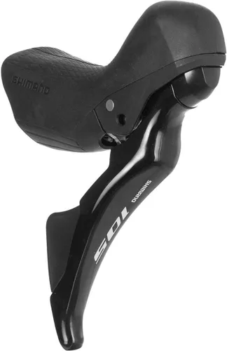 SHIMANO 105 St-R7025 Palanca de cambios hidráulica Sti y pinza de freno de disco Negro, delantero/izquierdo, montaje plano
