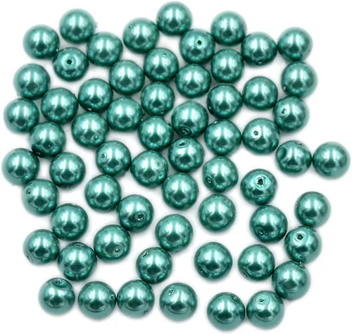 Miniatura 3 de AD Beads 200 cuentas redondas lisas de cristal rojo burdeos de 0.118 pulgadas para collares, pulseras, aretes, joyería, manualidades, diseño