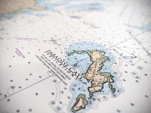 Miniatura 3 de Carta Náutica Decorativa - Gráfico NOAA 19359, Mapa de Calidad de Impresión Artística, Adecuado para Enmarcar. Arte de Pared, Impreso bajo Demanda.