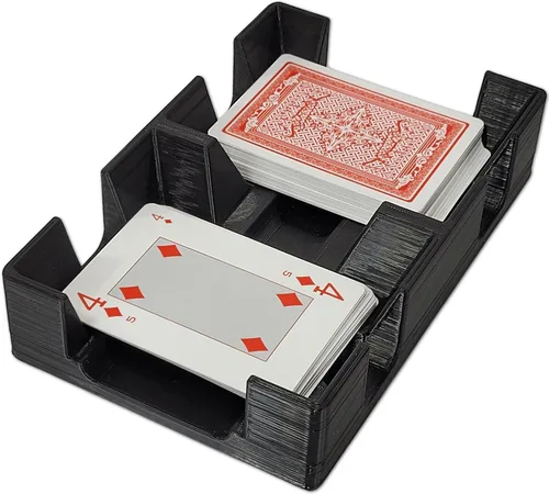 Miniatura 8 de Bandeja de plástico negro para cartas o carrito, no giratoria, fabricada en Estados Unidos