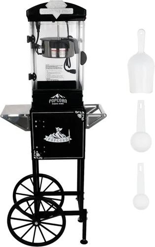 Miniatura 10 de Máquina de palomitas de maíz de 12 onzas (rojo) - Máquina de palomitas de maíz para encimera, 3 interruptores fáciles, hace hasta 48-60 tazas