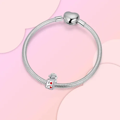 Miniatura 210 de Dije de girasol con diseño de estrella y luna y elefante para pulsera, collar de plata de ley 925, dijes de corazón de amor para mujer, regalo