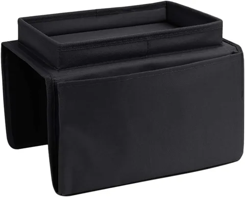 Miniatura 6 de Organizador para sofá, reposabrazos, sillón, sillón, bolsillo de almacenamiento con 8 bolsillos, soporte para control remoto de TV, bolsa de #C