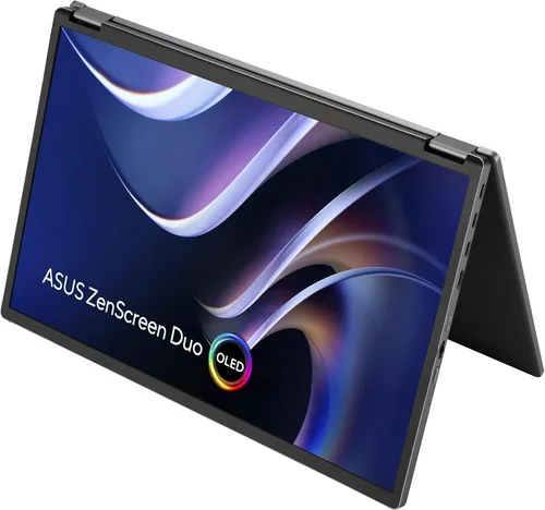Miniatura 16 de ASUS ZenScreen Duo OLED 360° Monitor Portátil Plegable (MQ149CD) - Dual de 14 pulgadas, 16:10, 1920x1200, DisplayHDR400 True Black, 100% DCI-P3