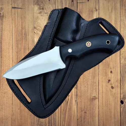 Miniatura 11 de Cuchillos de Damasco Hechos a Mano Personalizados de Acero de Damasco Cuchillo de Caza para Desollar, Camping, Exterior - Cuchillos de Caza de Hoja