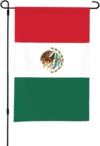 Miniatura 23 de Bonita bandera de jardín estadounidense de 12 x 18 pulgadas, banderas pequeñas de doble cara para decoración de interiores y exteriores
