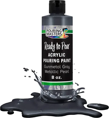 Miniatura 21 de Pouring Masters - Acrílico metálico dorado de 24 quilates - Listo para verter - Pintura para verter - A base de agua premezclada de 32 onzas