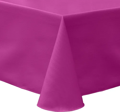 Miniatura 35 de ULTIMATE TEXTILE Mantel ovalado de sarga de polialgodón (72.0 x 118.1 in), color blanco